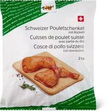 M-Budget Cuisses de poulet avec partie du dos