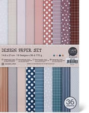 Bloc de papier terre A5, 18 x 2 feuilles