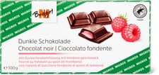 M-Budget Plaque de chocolat Noir fourré au fondant au goût de framboise