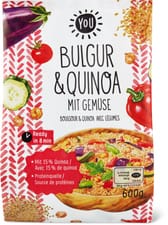 YOU Boulgour et quinoa avec légumes