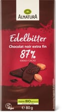 Alnatura Bio Plaque de chocolat Extra fin 87% cacao