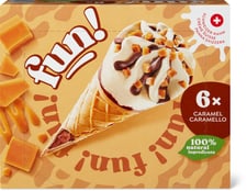 Fun cornet caramel