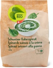 Bio épinards à la crème