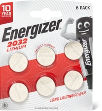 Energizer CR2032 6p. Batterie