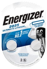 Energizer Ultimate Lithium CR2025 2 p pile bouton