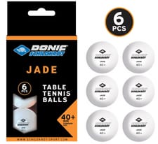 Balle de tennis de table, carte blister, 6 pieces