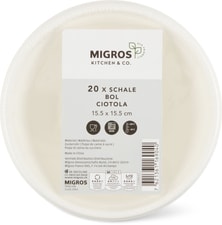 Schale Zuckerrohr 15.5cm 20 Stk.