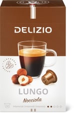 Delizio Capsules de café Lungo Nocciola 12 capsules