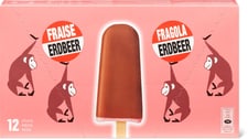 Crème glacée fraise