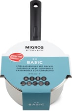 K&C Basic casserole ø16cm, 1l