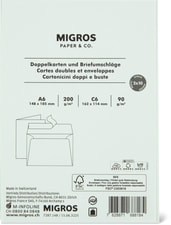 Cartes + enveloppes A6/C6