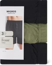 MEN'S BOXER 3PCS (Farbe: black, Grösse: S)