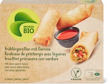 Migros Bio rouleaux de Printemps légumes