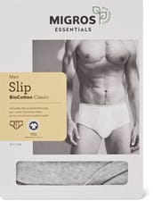 Men's Slip Cotton (Farbe: grey, Grösse: S)