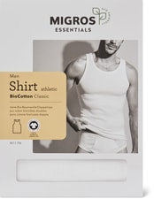 Men's Atheltic Cotton (Farbe: white, Grösse: S)