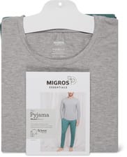 Men's Pyjama (Farbe: grey, Grösse: XL)