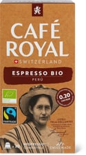 Café Royal Fairtrade Bio Capsules de café Peru Espresso 10 capsules