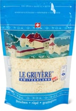 Le Gruyère râpé