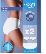 Lady's slip Midi (Farbe: white, Grösse: 038)