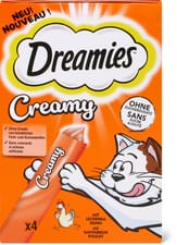 Friandises Creamy Poulet Dreamies 4 x 10 g