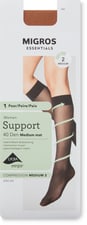 Ladies knee-highs (Grösse: 35-38, Farbe: tan)