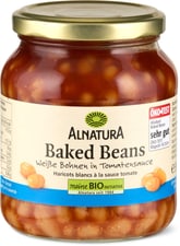 Alnatura Bio Baked Beans Haricots blancs à la sauce tomate