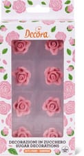 Décoration en sucre Roses 30 g