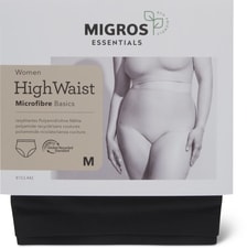Ladies High Waist Micr (Farbe: black, Grösse: M)