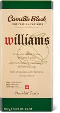 Camille Bloch Plaque de chocolat Williams avec croûte de sucre