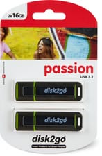 Disk2Go 2x 16GB 3.0 clé USB Duo