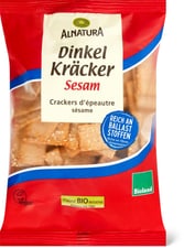 Alnatura Bio Spelt crackers Sesame