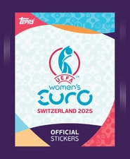 Womens EM Sticker Trade Pack