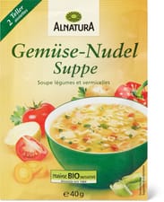 Alnatura soupe Légumes et pâtes