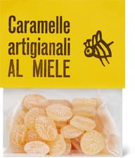 Caramelle artigian. al miele ticinese
