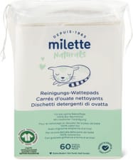Milette Naturals Carrés d'ouate