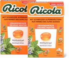 Ricola Bonbons Orange menthe