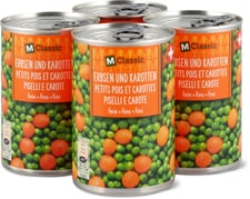 M-Classic petits pois/carottes fins