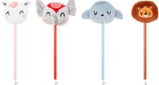 Stylo à bille avec peluche