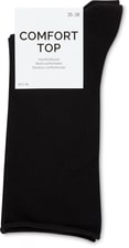 BIO Damen Socken Comfort Top 2er Pack (Farbe: schwarz, Grösse: 35-38)
