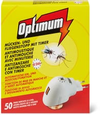 Antimoustique et antimouche avec minuterie