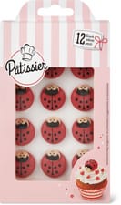 Patissier Coccinelles en sucre
