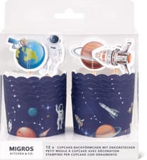 Set de muffins Astronaute