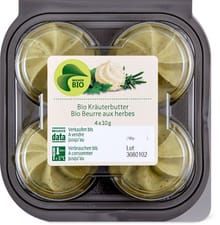 Migros Bio beurre aux herbes
