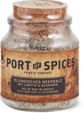 Port of Spices Sel de mer islandais au citron vert et au romarin
