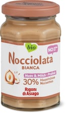 Nocciolata Bio Pâte à tartiner Bianca, noix et lait