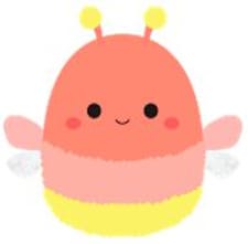 Squishmallows lucciola 30cm