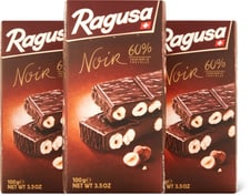 Ragusa Plaque de chocolat Noir 60% Cacao