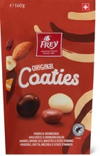 Frey Original Coaties Amandes, raisins secs, noisettes et écorces d’orange