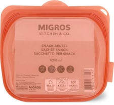 Sachet snack silicone