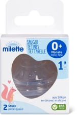 Milette Tétine taille 1+ m.